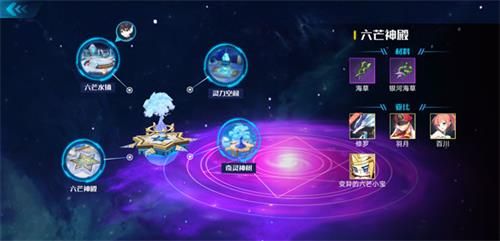 奥拉星手游六芒神殿掉落哪些材料 通关亚比阵容推荐