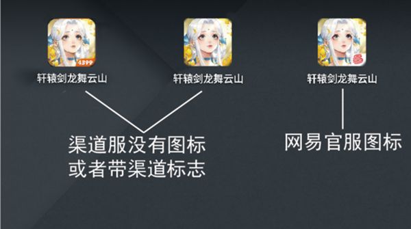 轩辕剑龙舞云山怎么区分渠道服 渠道服与官服鉴别方法[多图]图片1