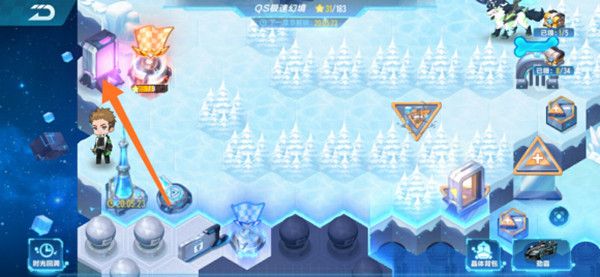 QQ飞车手游S18赛季极速幻境第一章攻略 无尽风雪通关路线分享[多图]图片16