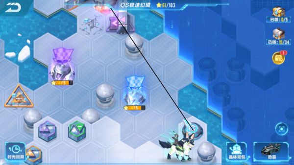 QQ飞车手游S18极速幻境第二天怎么过？北地冰港通关路线分享[多图]图片16