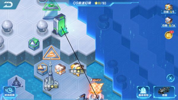 QQ飞车手游S18极速幻境第二天怎么过？北地冰港通关路线分享[多图]图片17