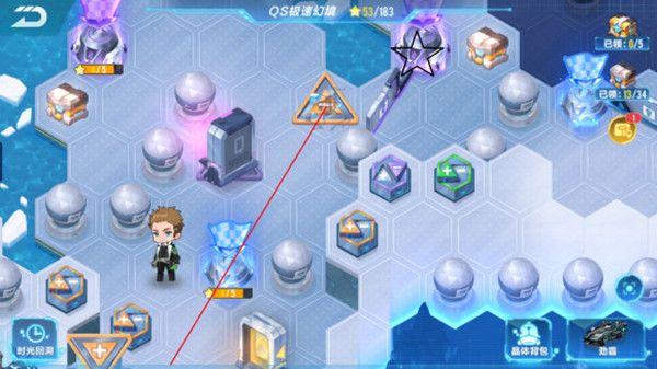 QQ飞车手游S18极速幻境第二天怎么过？北地冰港通关路线分享[多图]图片14