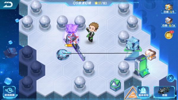 QQ飞车手游S18极速幻境第二天怎么过？北地冰港通关路线分享[多图]图片3