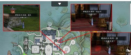天涯明月刀手游家具图纸坐标大全 详细位置分享[多图]图片3