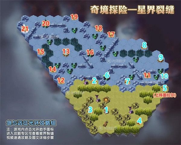 剑与远征星界裂缝怎么过？奇境探险星界裂缝通关攻略[多图]图片1