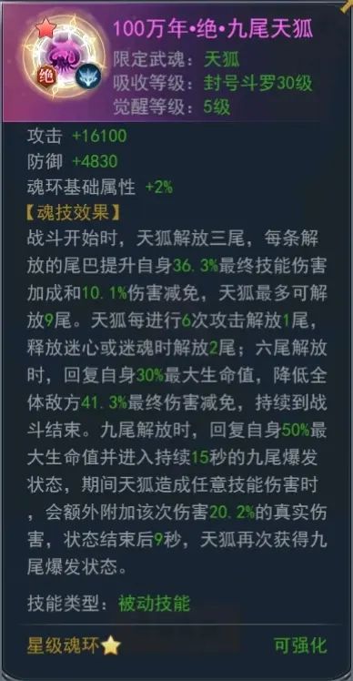 斗罗大陆h5天狐武魂魂环怎么搭配？天狐武魂魂环最强搭配攻略[多图]图片2