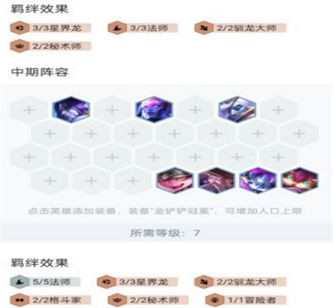 金铲铲之战巨龙之巢星界龙阵容怎么玩？s7星界龙阵容搭配及运营思路[多图]图片6